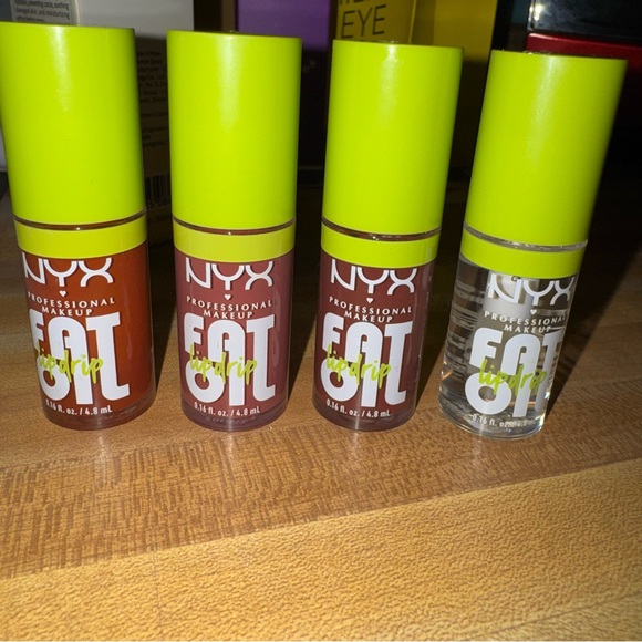 NYX Other - Nyx oil lip drip - bundle of 4